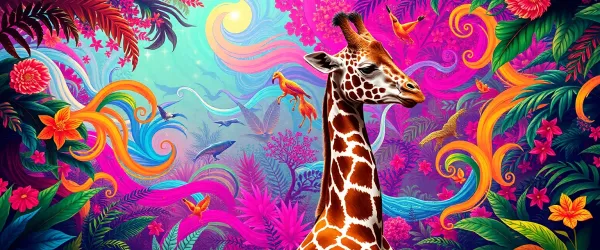 Las jirafas tienen las mismas vértebras que los humanos