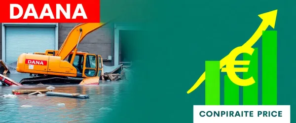 Mazón paga un 43% por encima del precio de mercado el hormigón que usan las contratistas para los trabajos de la DANA