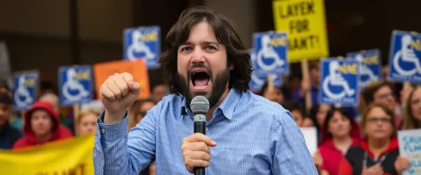 Milei ataca a las personas con discapacidad