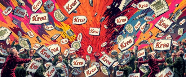 Krea is going bankrupt