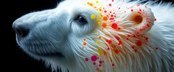El pelo de los osos polares no es blanco realmente