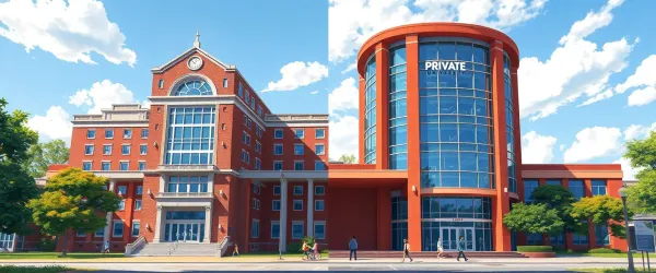 La universidad pública es peor que la privada.