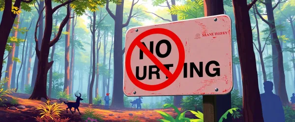 ¿Está prohibido en España limpiar los montes?