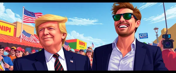 Donald Trump era amigo de Charlie Kirk